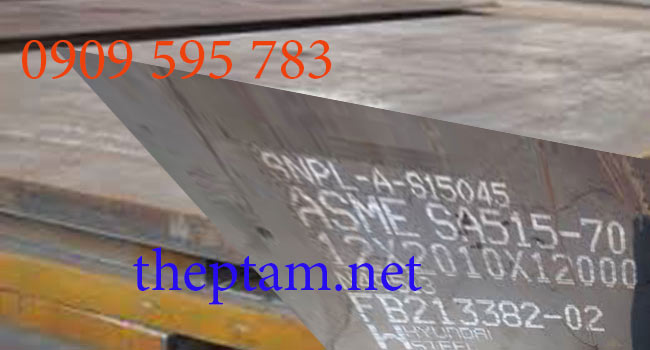 Ứng dụng thực tế của thép tấm A515