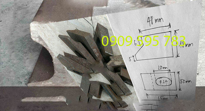 Cóc kẹp ray mạ kẽm nhúng nóng