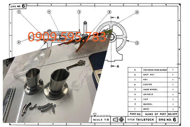 Gia công theo bản vẽ